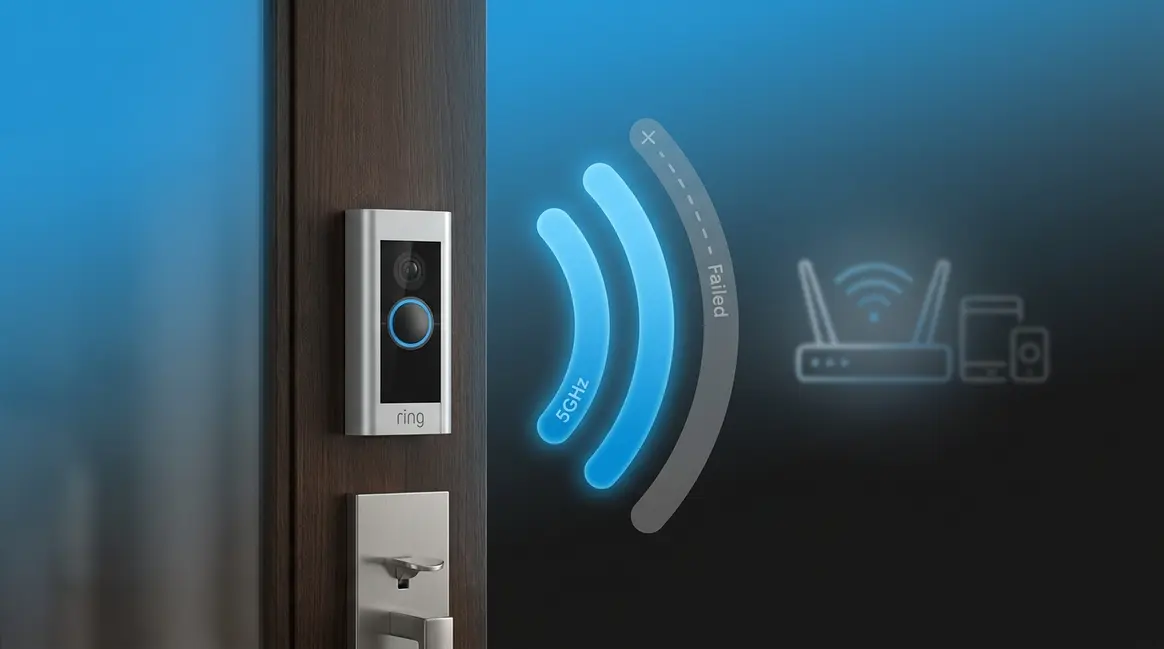 Ring doorbell 5GHz not working — troubleshooting guide for WiFi connection failures