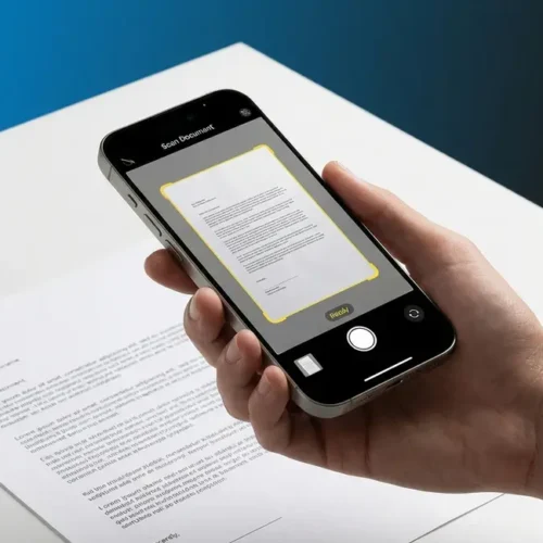 How to scan a document on iPhone using the built-in Notes app scanner